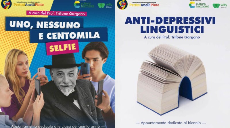 “Anti-depressivi linguistici”: due incontri all’IISS Pertini – Anelli – Pinto