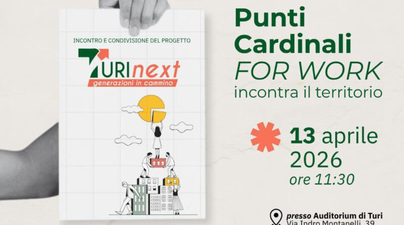 Turi presenta “Punti Cardinali for Work – Turi Next”