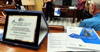 Pietro Carenza premiato al Concorso Nazionale “Vi Racconto una Storia”