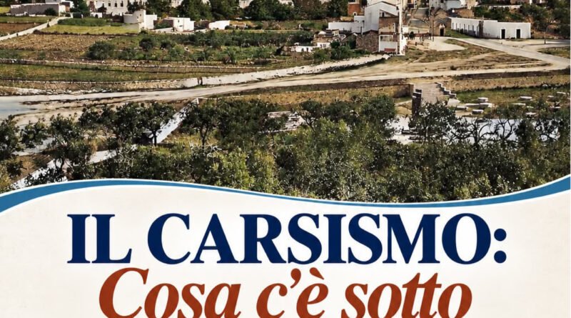 Sabato 10 ottobre – “Il Carsismo: cosa c’è sotto”